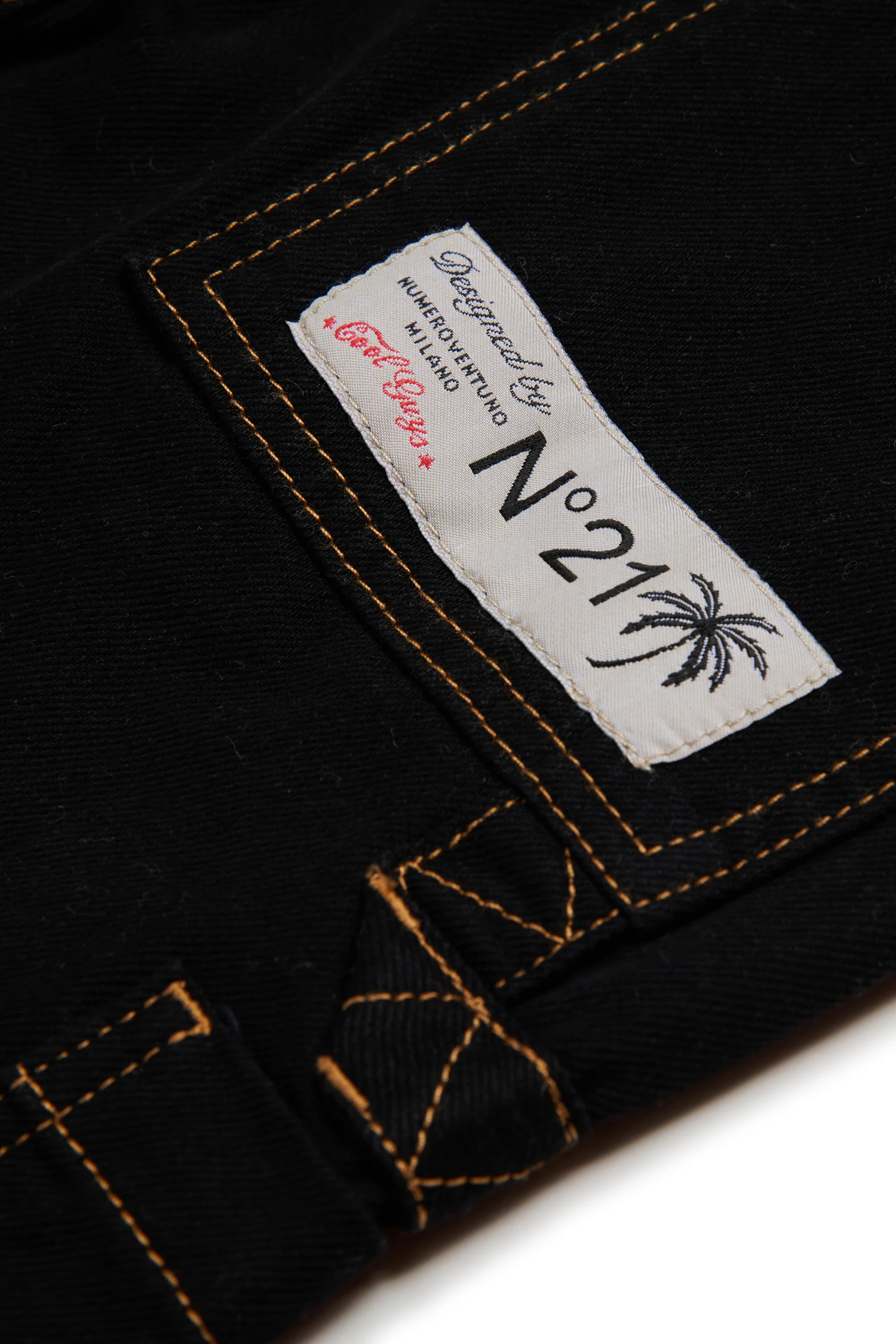 Bermuda con cuciture a contrasto - Image 4