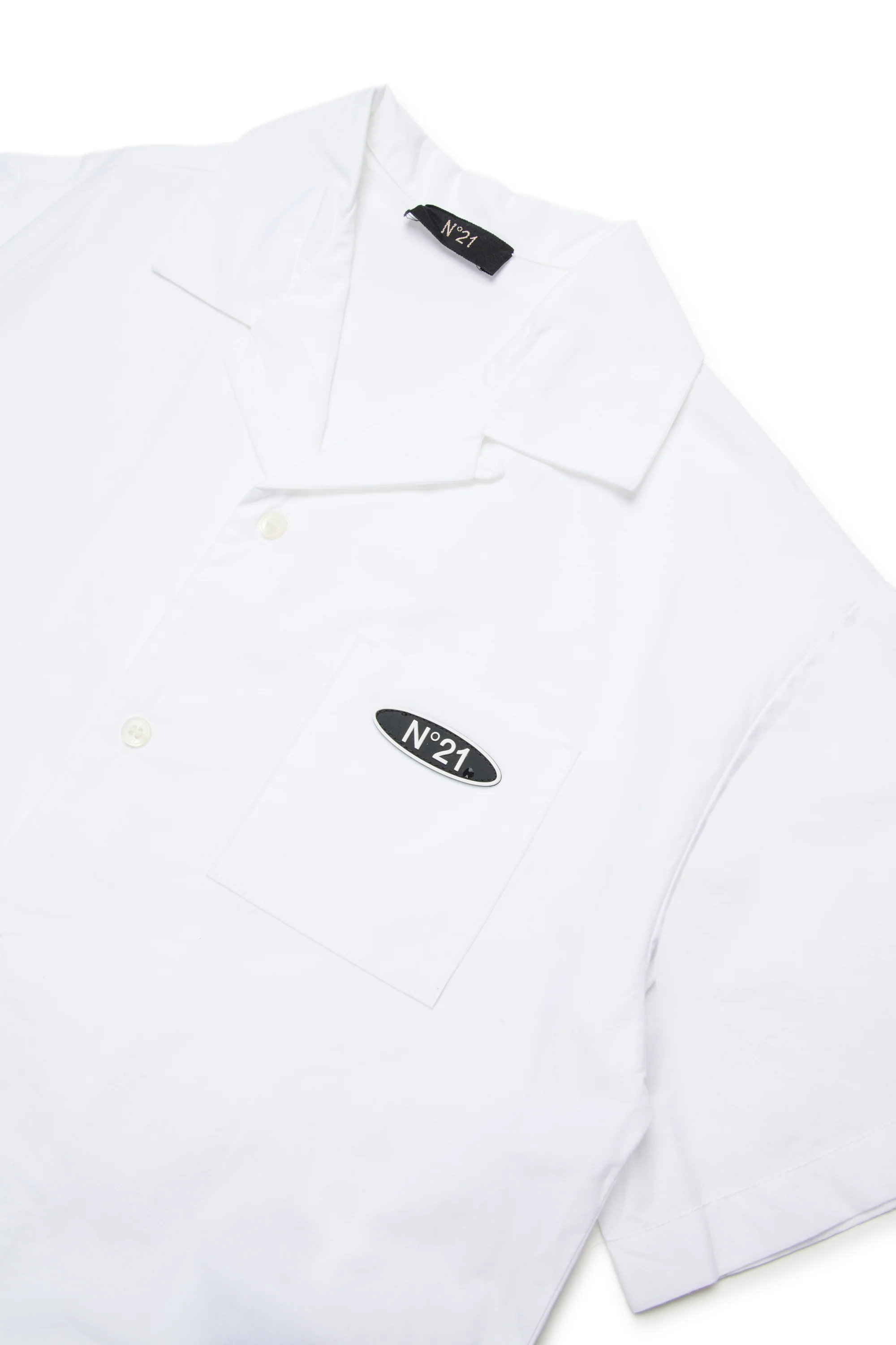 Camicia maniche corte con taschino - Image 3