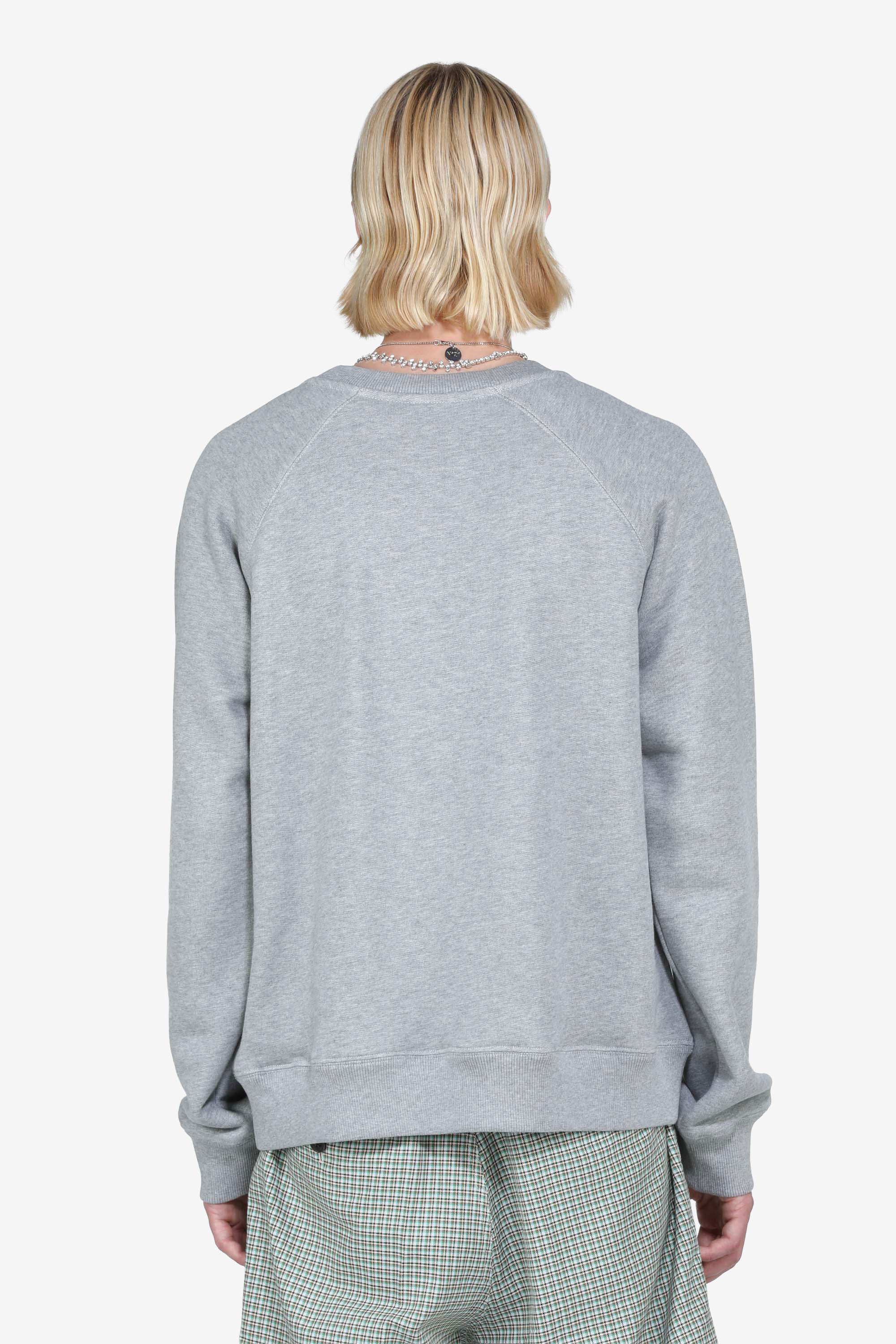 Felpa girocollo con logo - Image 3