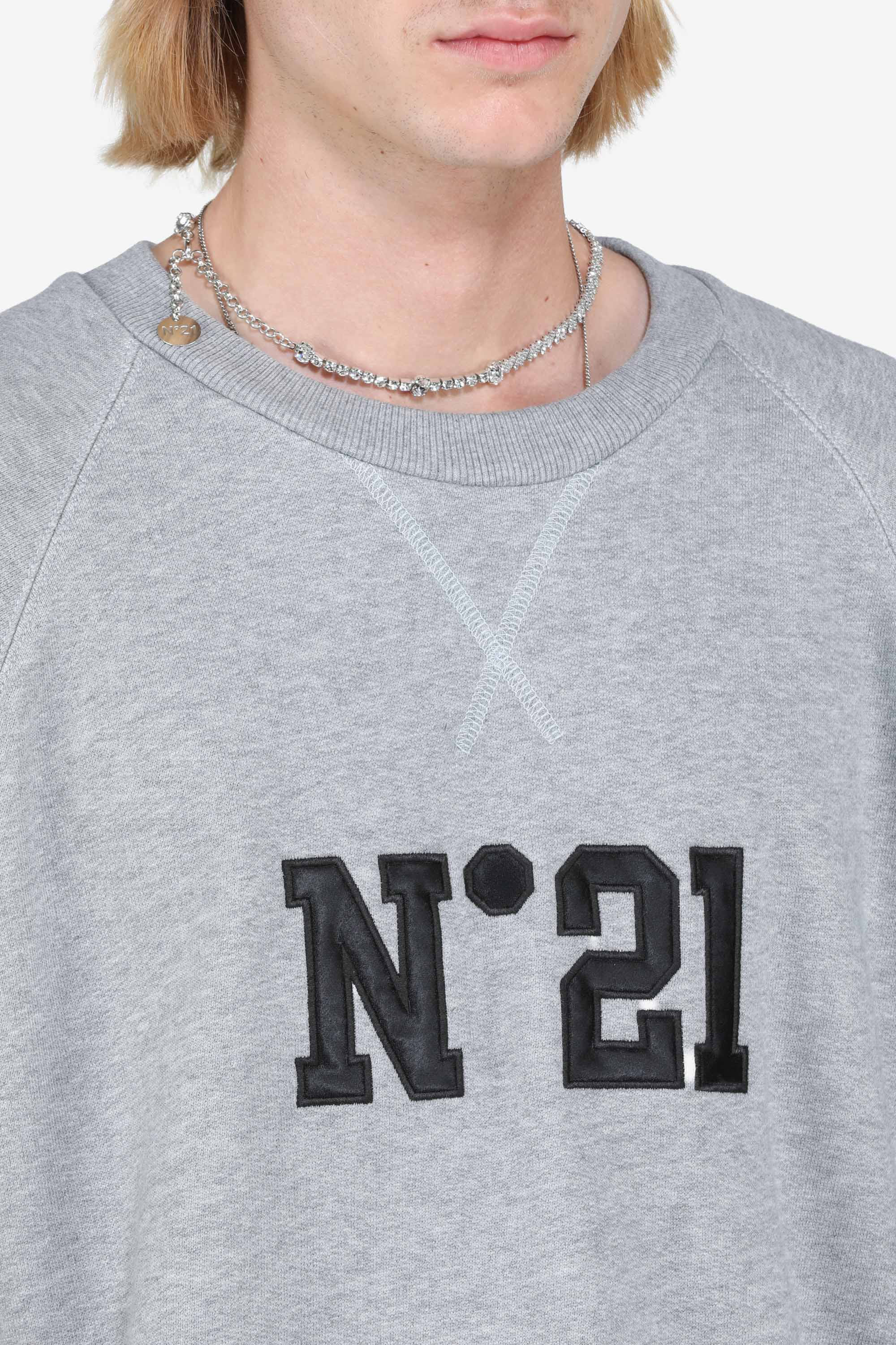 Felpa girocollo con logo - Image 5