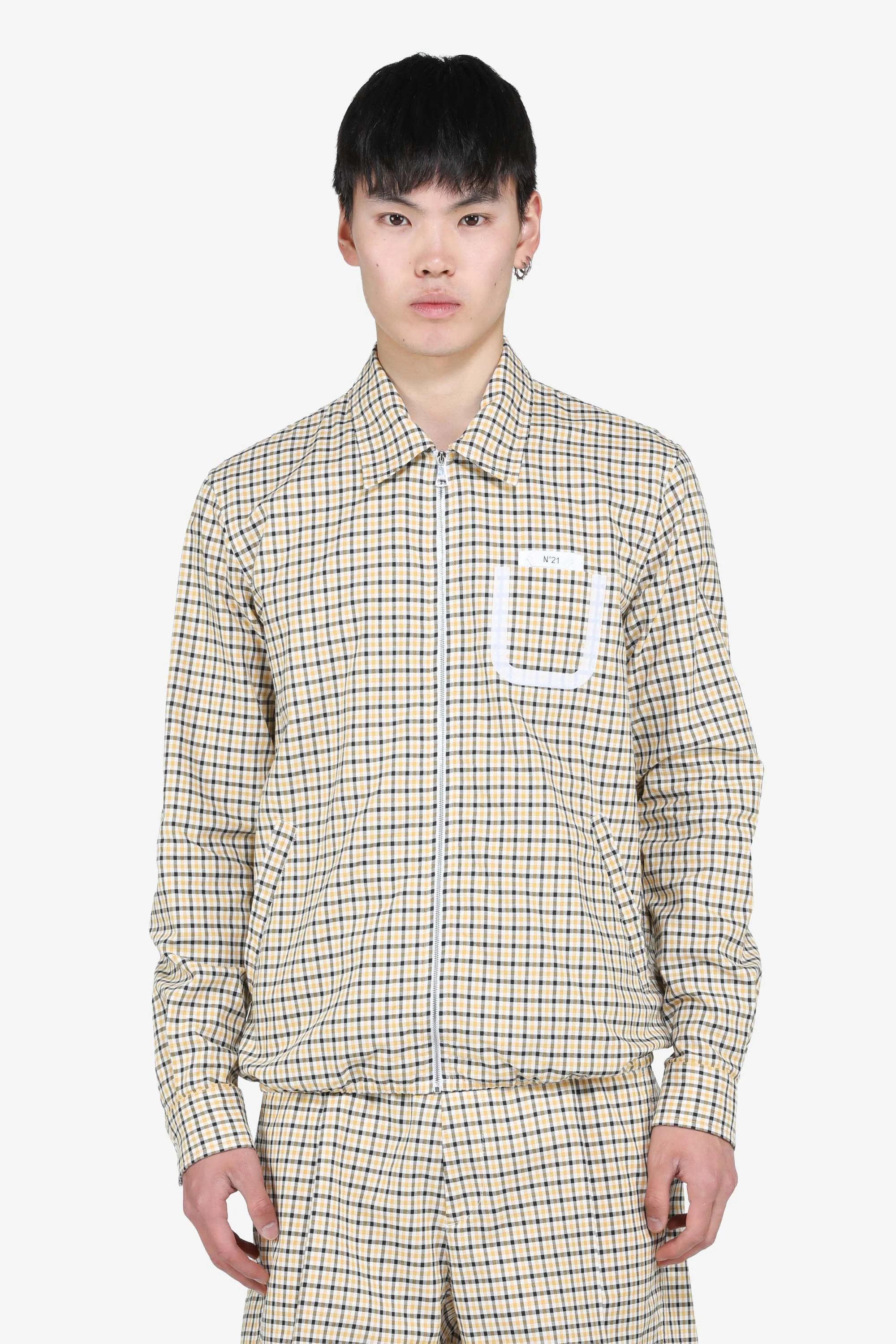 Giacca camicia a quadretti - Image 4