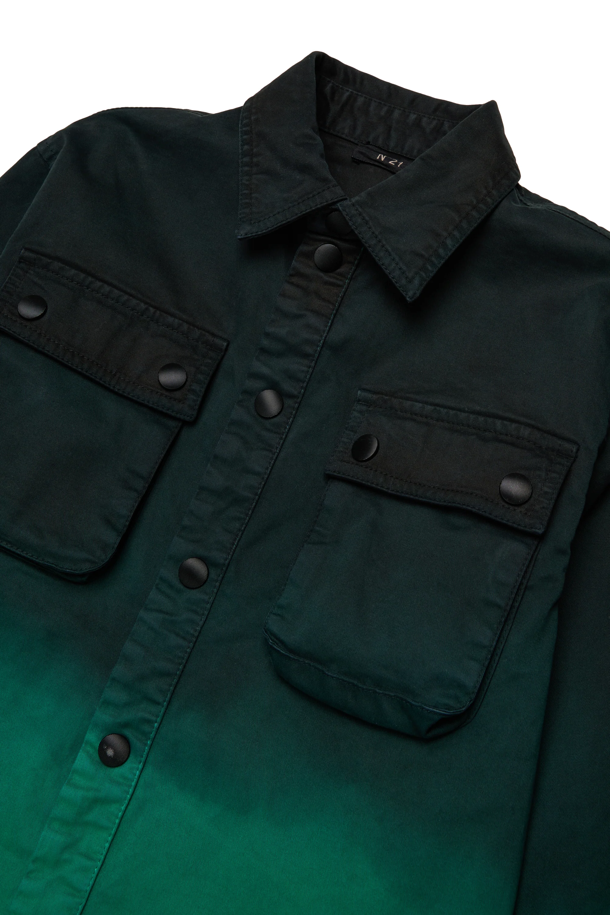 Giacca tie dye con taschine - Image 3