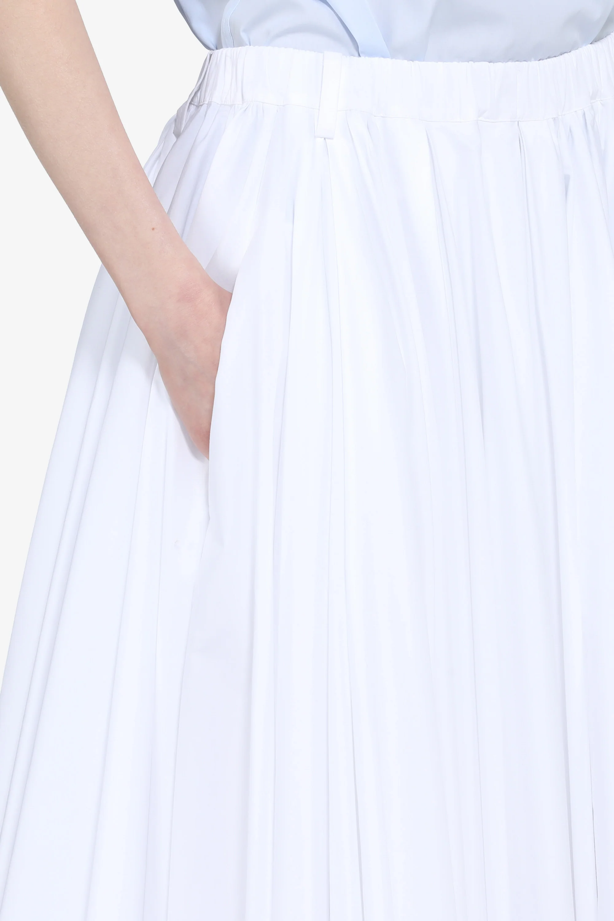 Gonna a ruota plissettata - Image 5