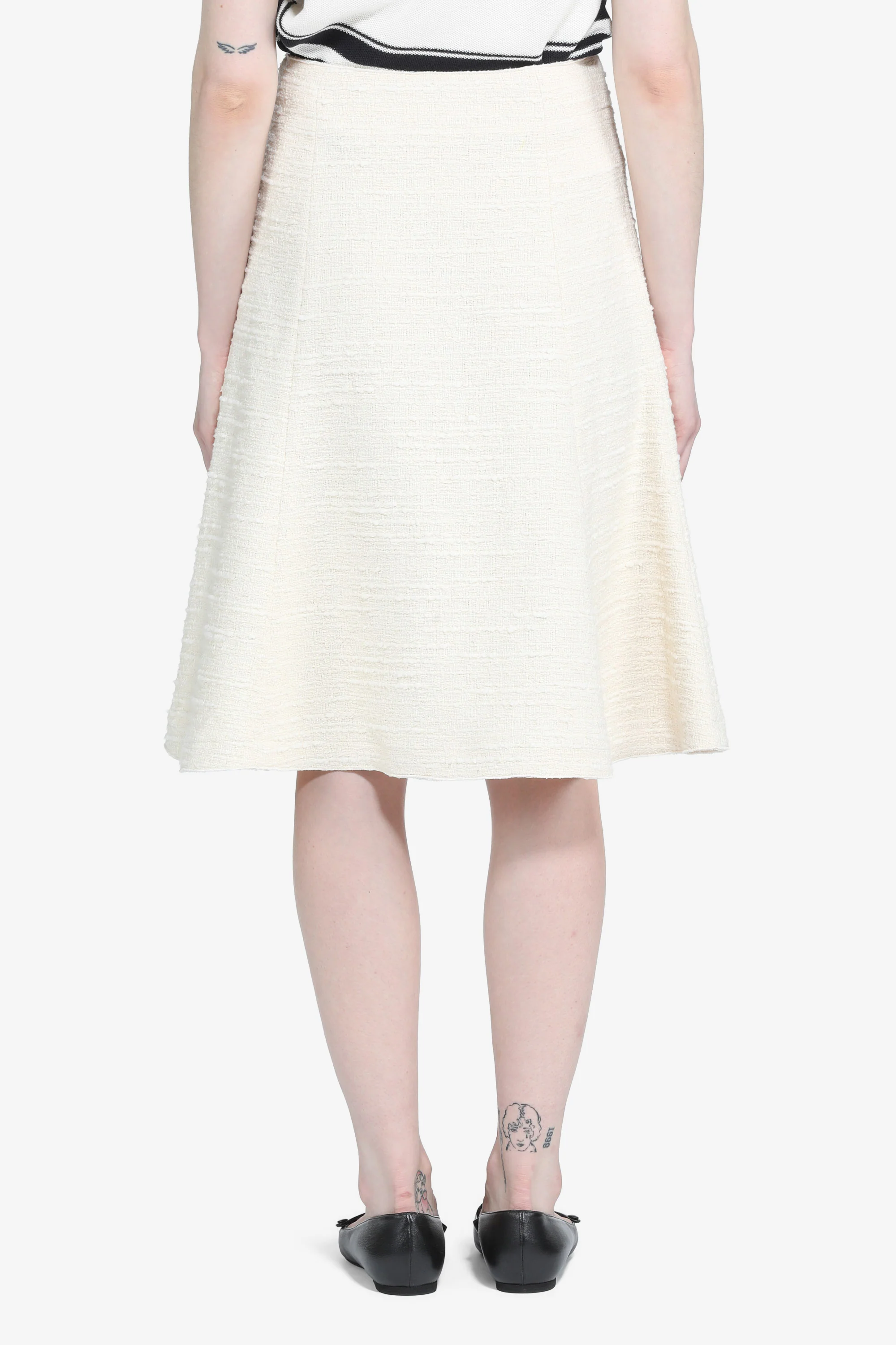 Gonna al ginocchio con taschine - Image 3