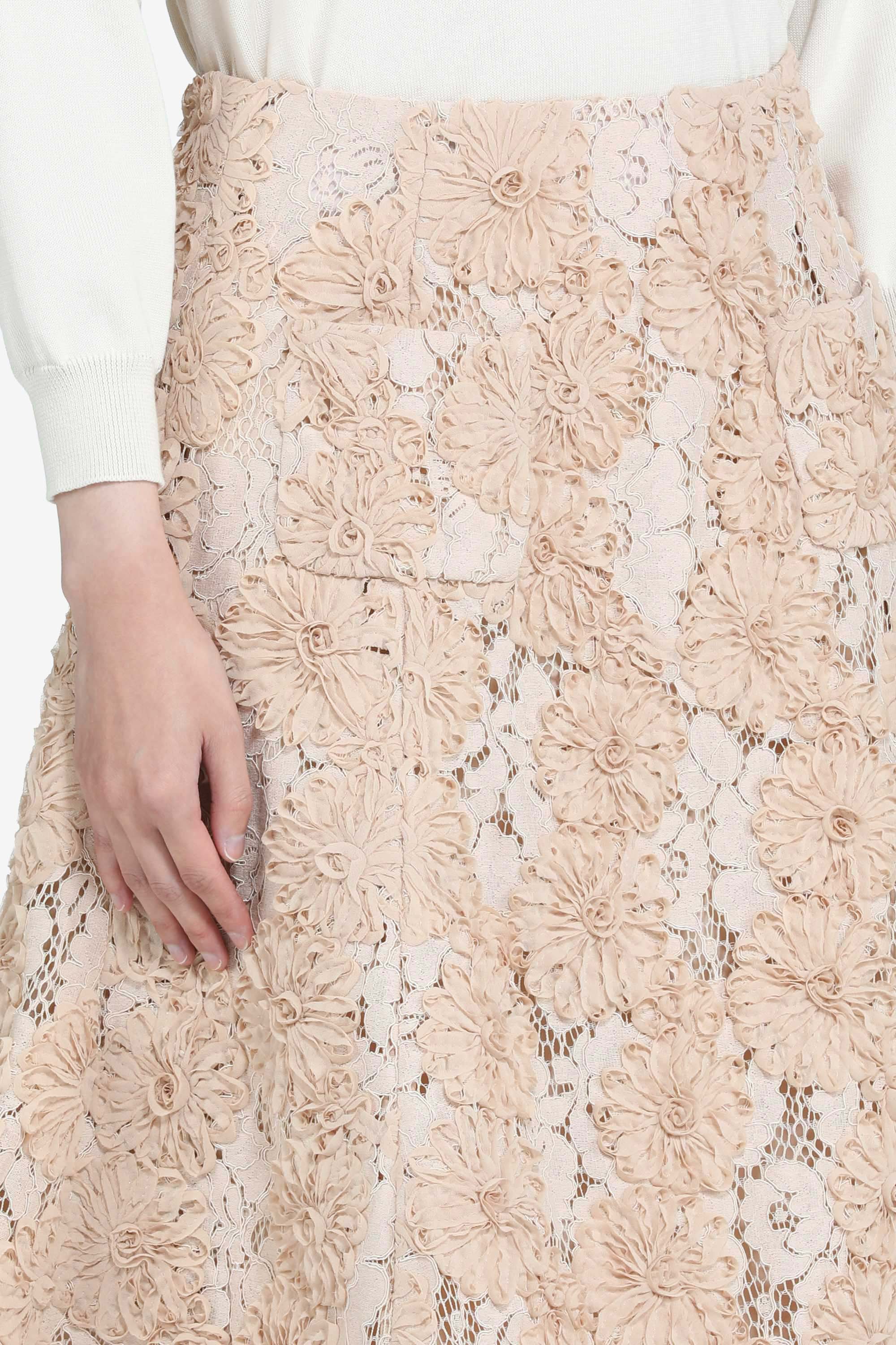 Gonna al ginocchio in pizzo - Image 5