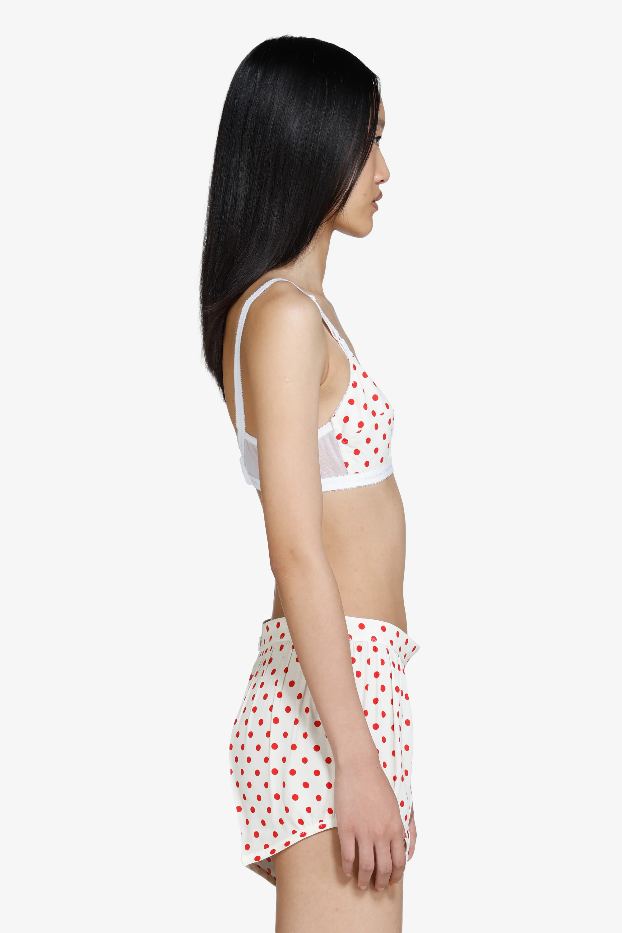 Reggiseno con stampa a pois - Image 4