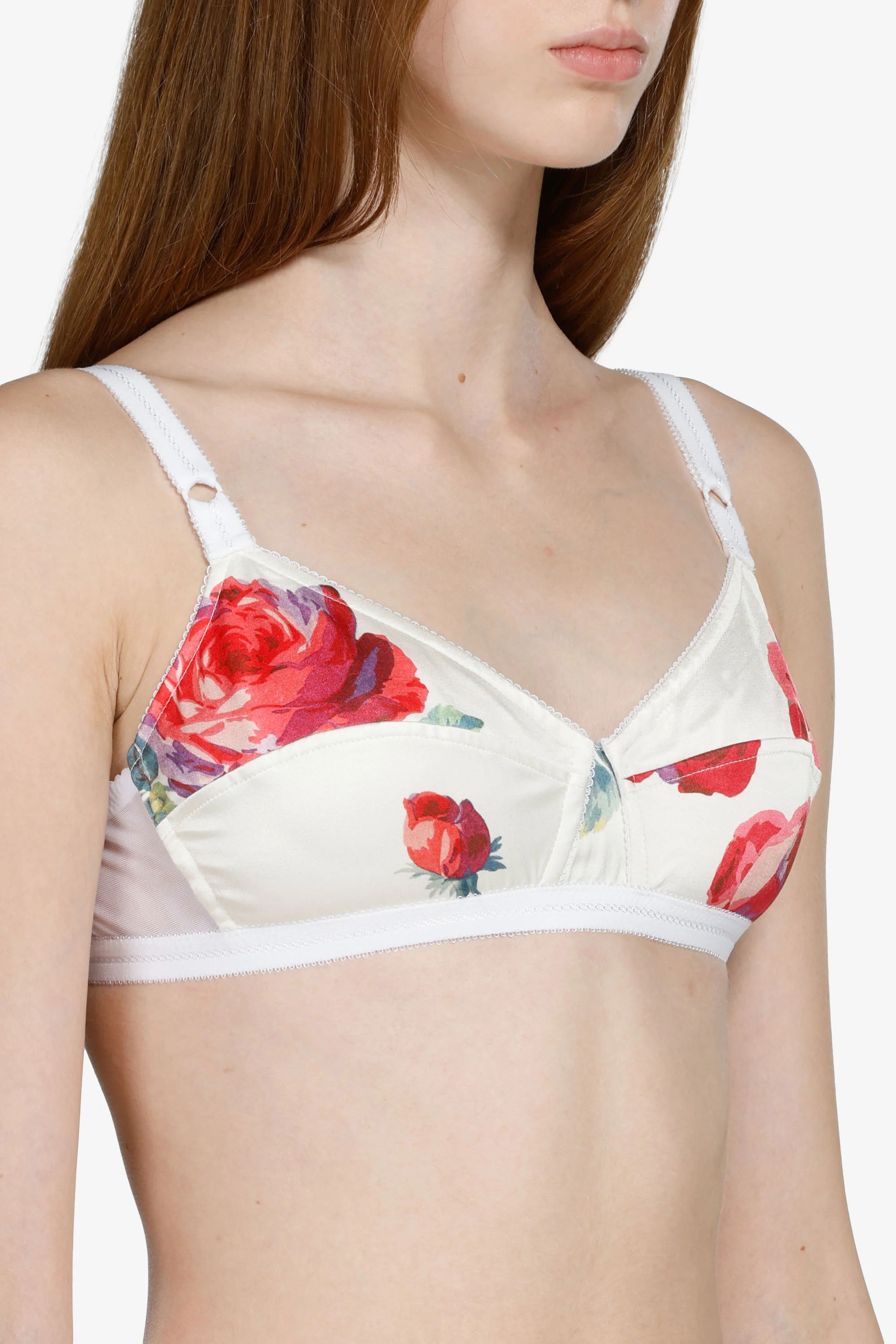 Reggiseno con stampa a rose - Image 5