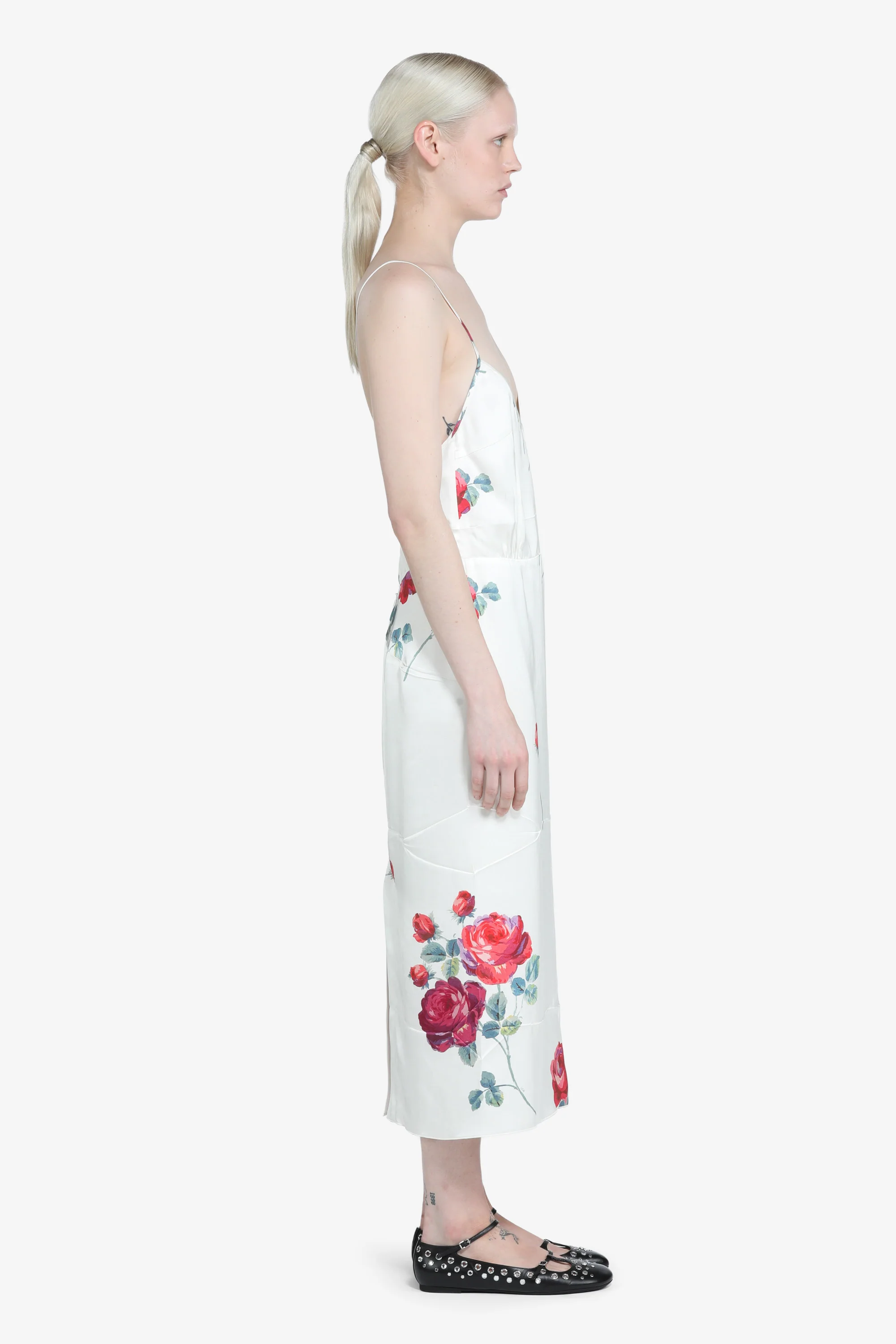 Slip dress con stampa a fiori - Image 3